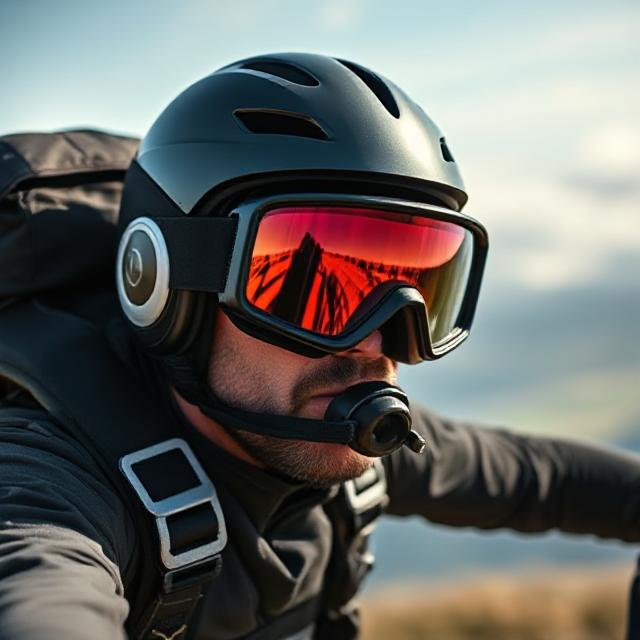 Bike Riding/Paratrooper Skydiving Ballistic Goggles