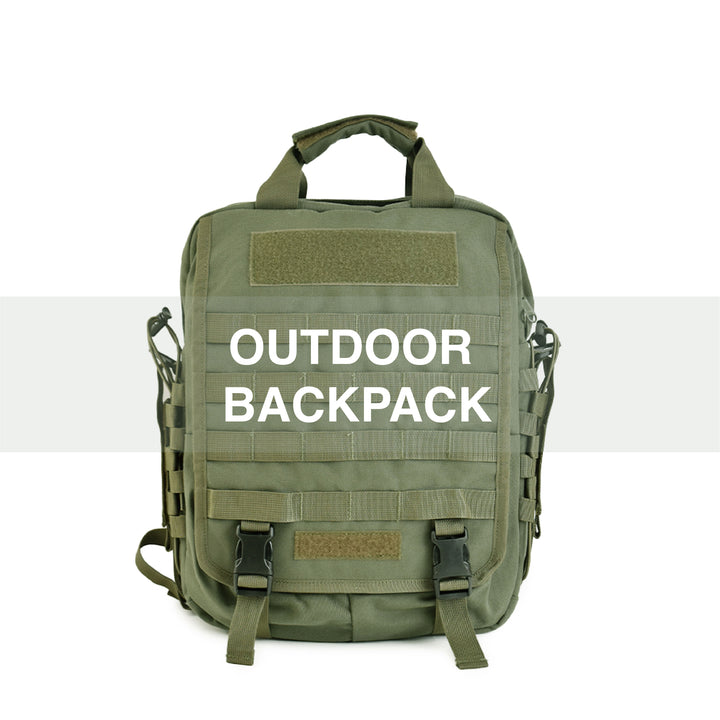 Military Laptop Backpack - 15 Inches