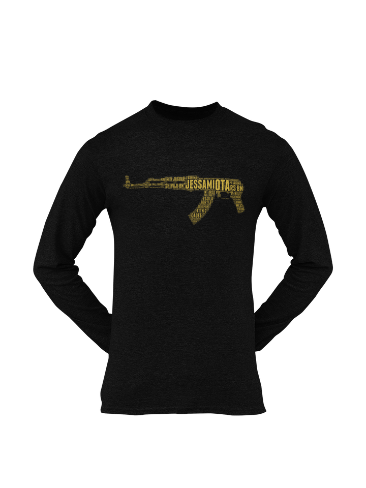 OTA T-shirt - Word Cloud Jessami - AK-47 Folding Stock (Men)