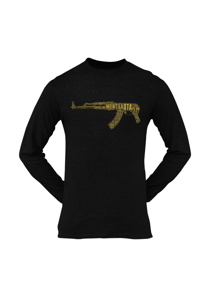 OTA T-shirt - Word Cloud Meiktila - AK-47 Folding Stock (Men)