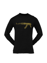 Thumbnail for OTA T-shirt - Word Cloud Naushera - AK-47 Folding Stock (Men)