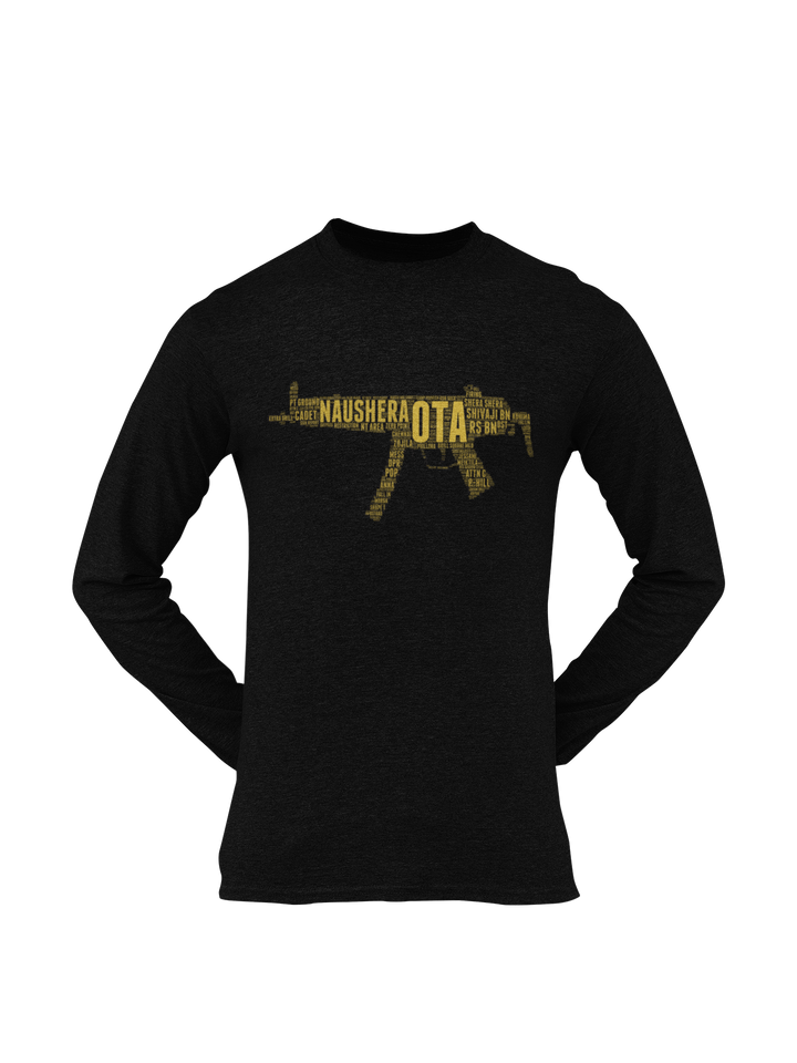 OTA T-shirt - Word Cloud Naushera - MP5 (Men)