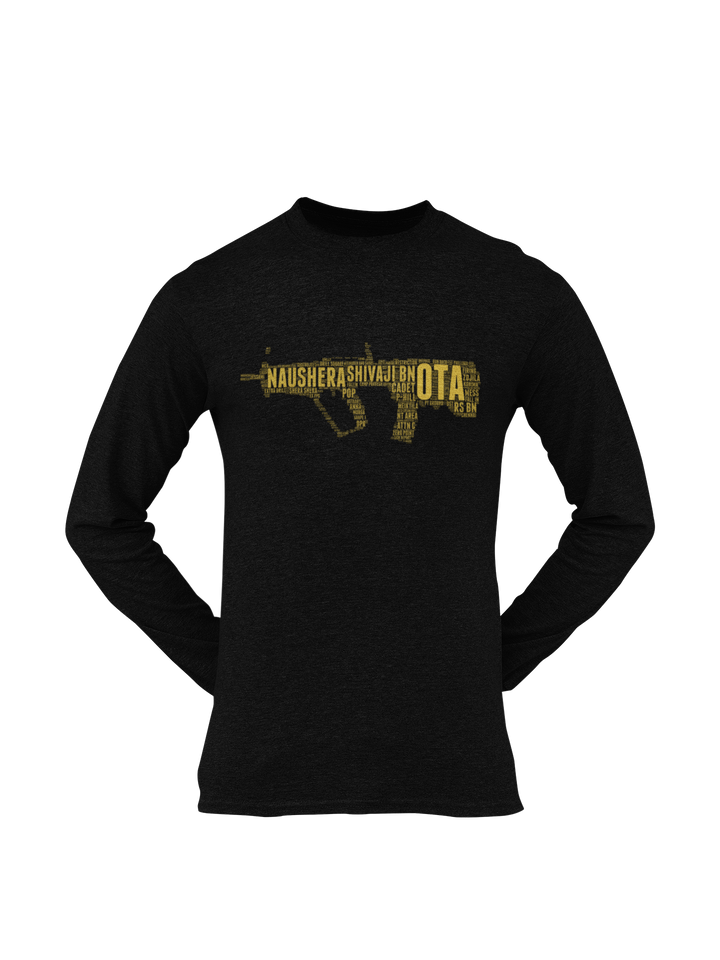 OTA T-shirt - Word Cloud Naushera - Tavor (Men)