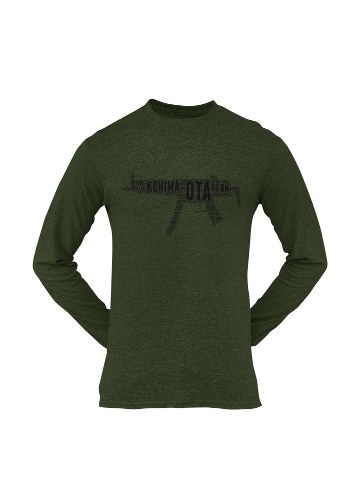 OTA T-shirt - Word Cloud Kohima - MP5 (Men)