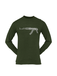 Thumbnail for OTA T-shirt - Word Cloud Naushera - AK-47 Folding Stock (Men)