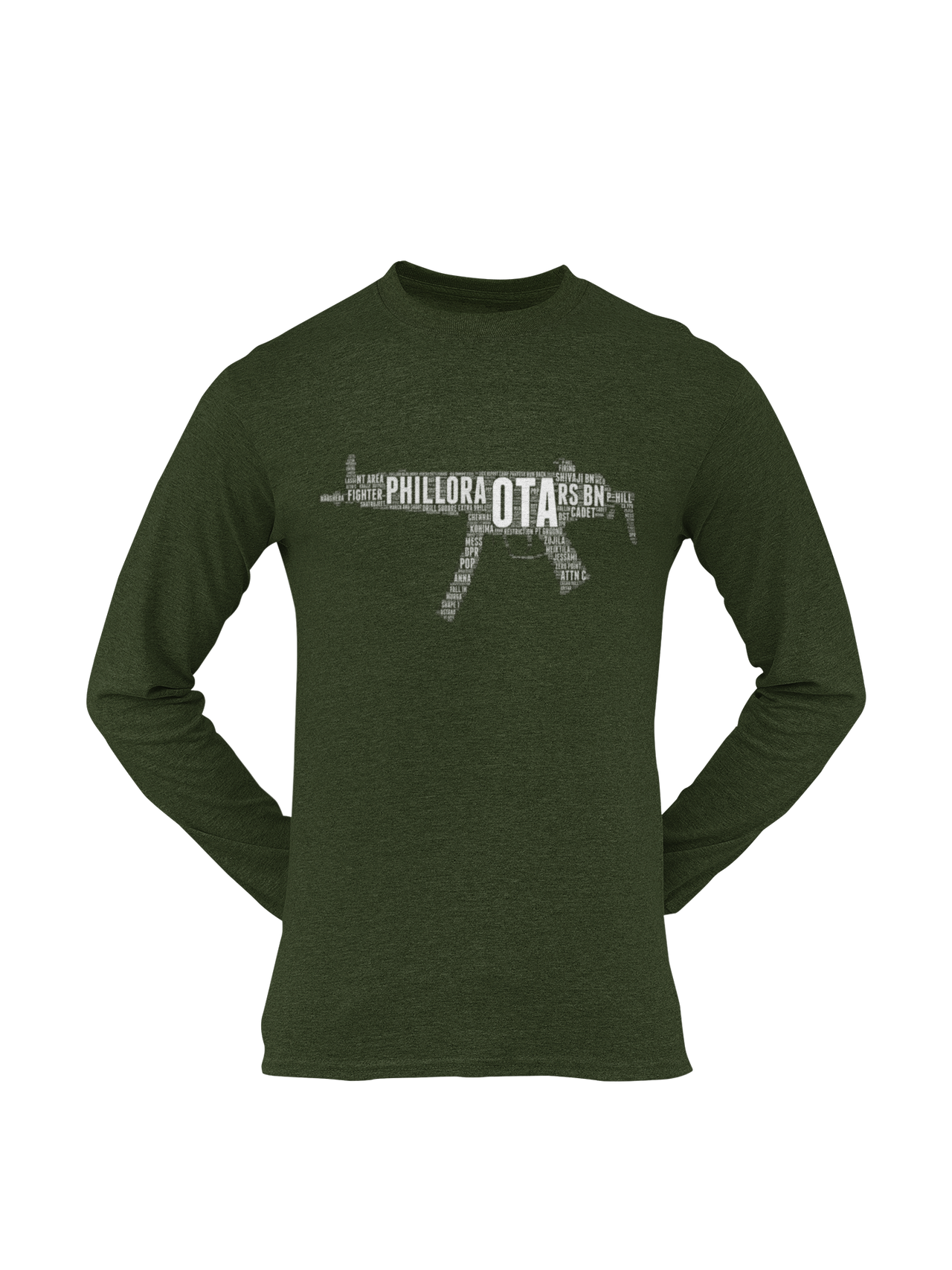 OTA T-shirt - Word Cloud Phillora - MP5 (Men)