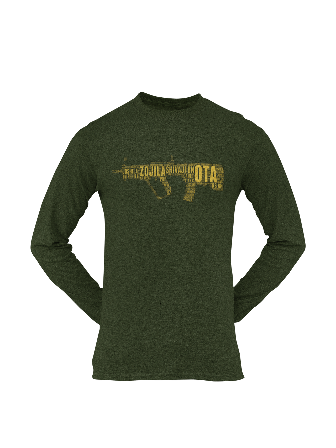 OTA T-shirt - Word Cloud Zojila - Tavor (Men)