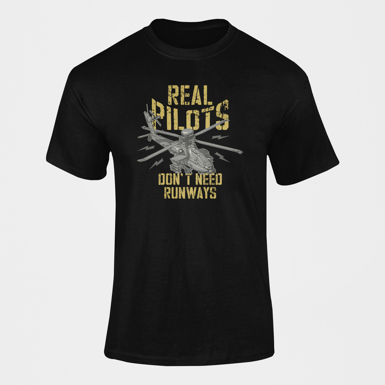 Army T-shirt - Real Pilots Don't Need Runways (Men)