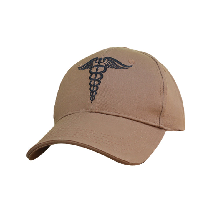 Caduceus Symbol Cap