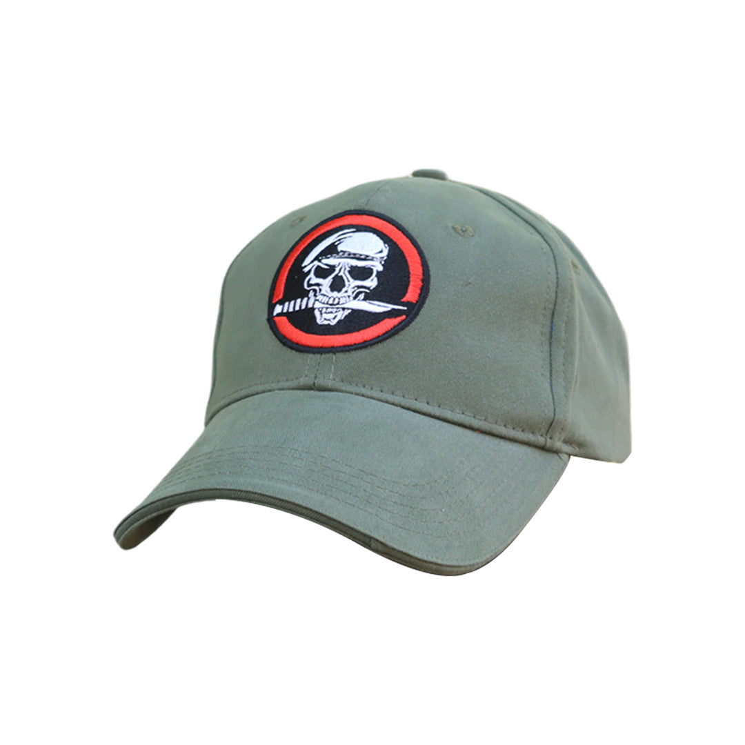 Skull Knife Military Cap