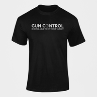 Thumbnail for Military T-shirt - Gun Control (Men)