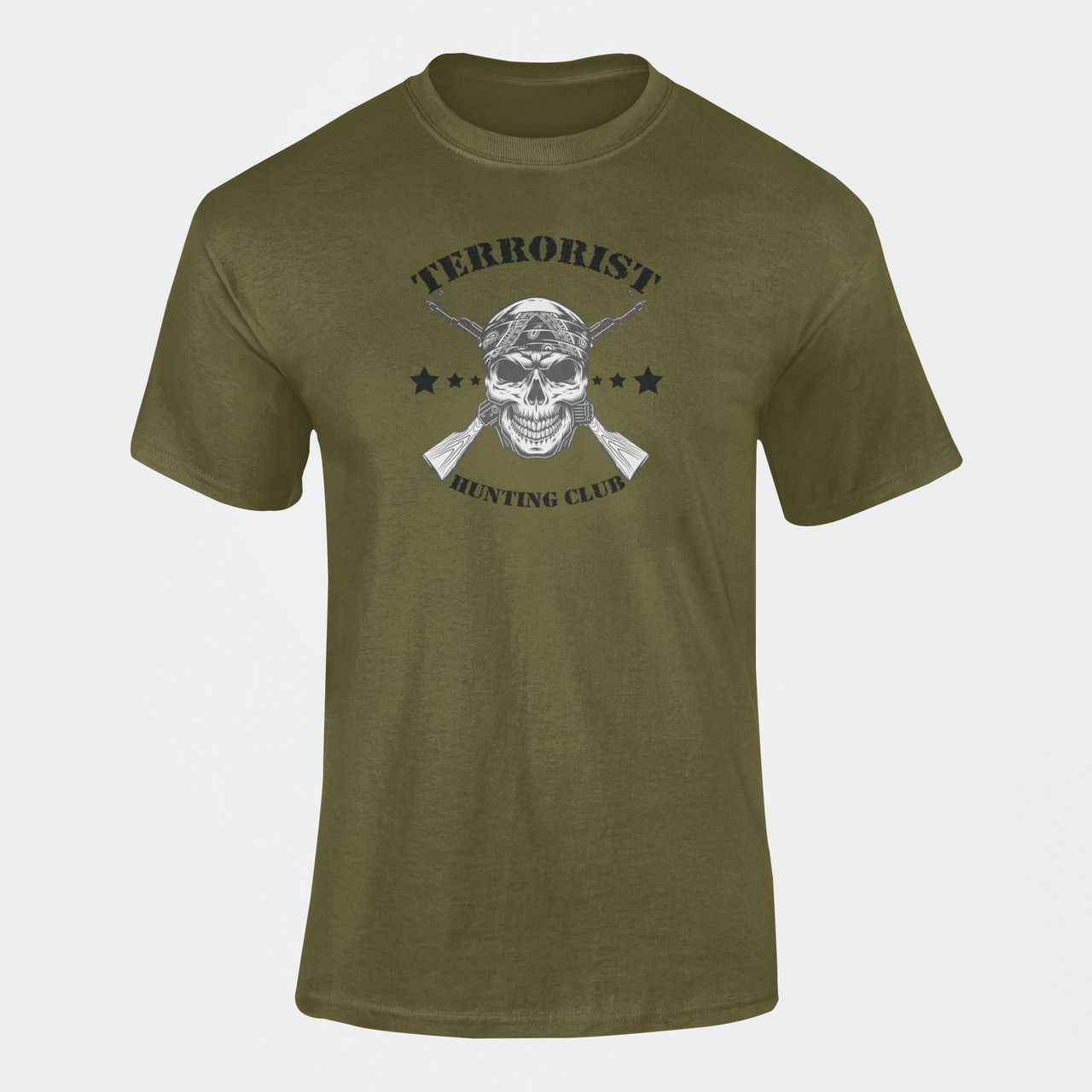 Military T-shirt - Terrorist Hunting Club (Men)