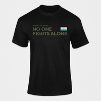 Thumbnail for Military T-shirt - No One Fights Alone (Men)