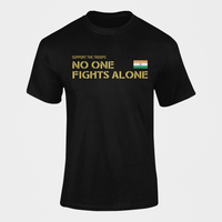 Thumbnail for Military T-shirt - No One Fights Alone (Men)