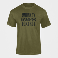 Thumbnail for Army T-shirt - Whisky Tango Foxtrot (Men)
