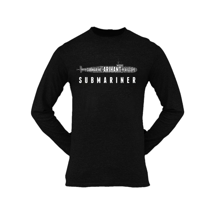 Navy Word Cloud T-shirt - Submariner (Men)