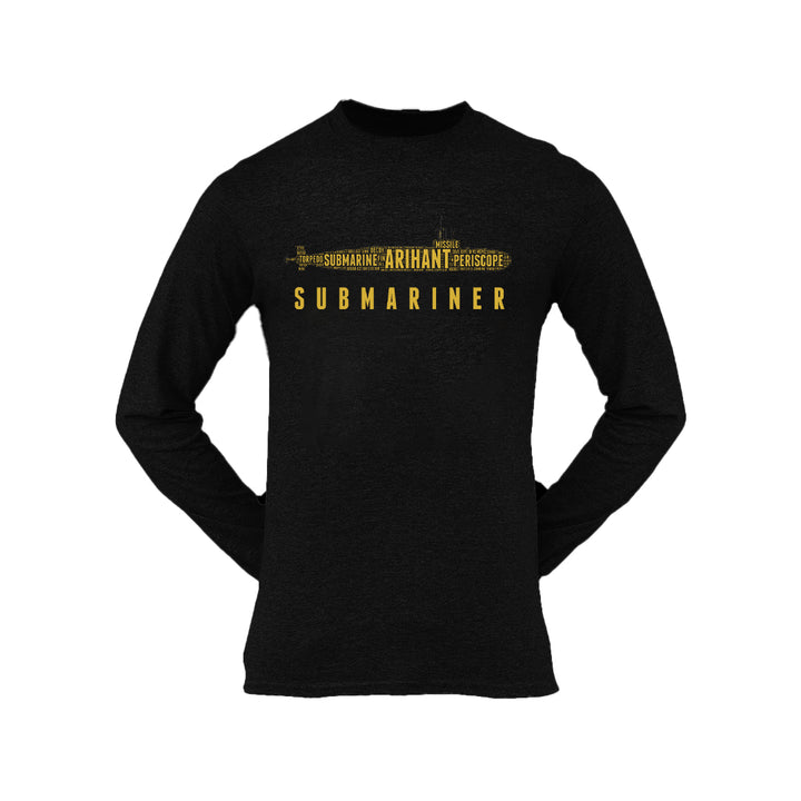 Navy Word Cloud T-shirt - Submariner (Men)