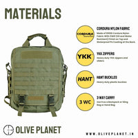 Thumbnail for Military Laptop Backpack - 14 Inches