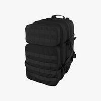 Thumbnail for Black 45 Liters Military Backpack for Hiking