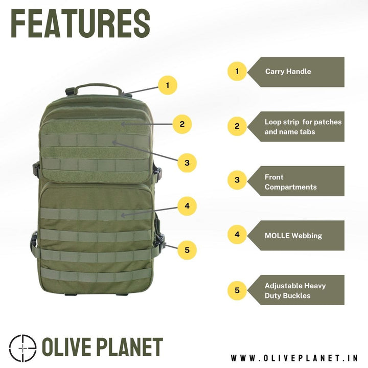 Tactical Backpack - 45 Litres