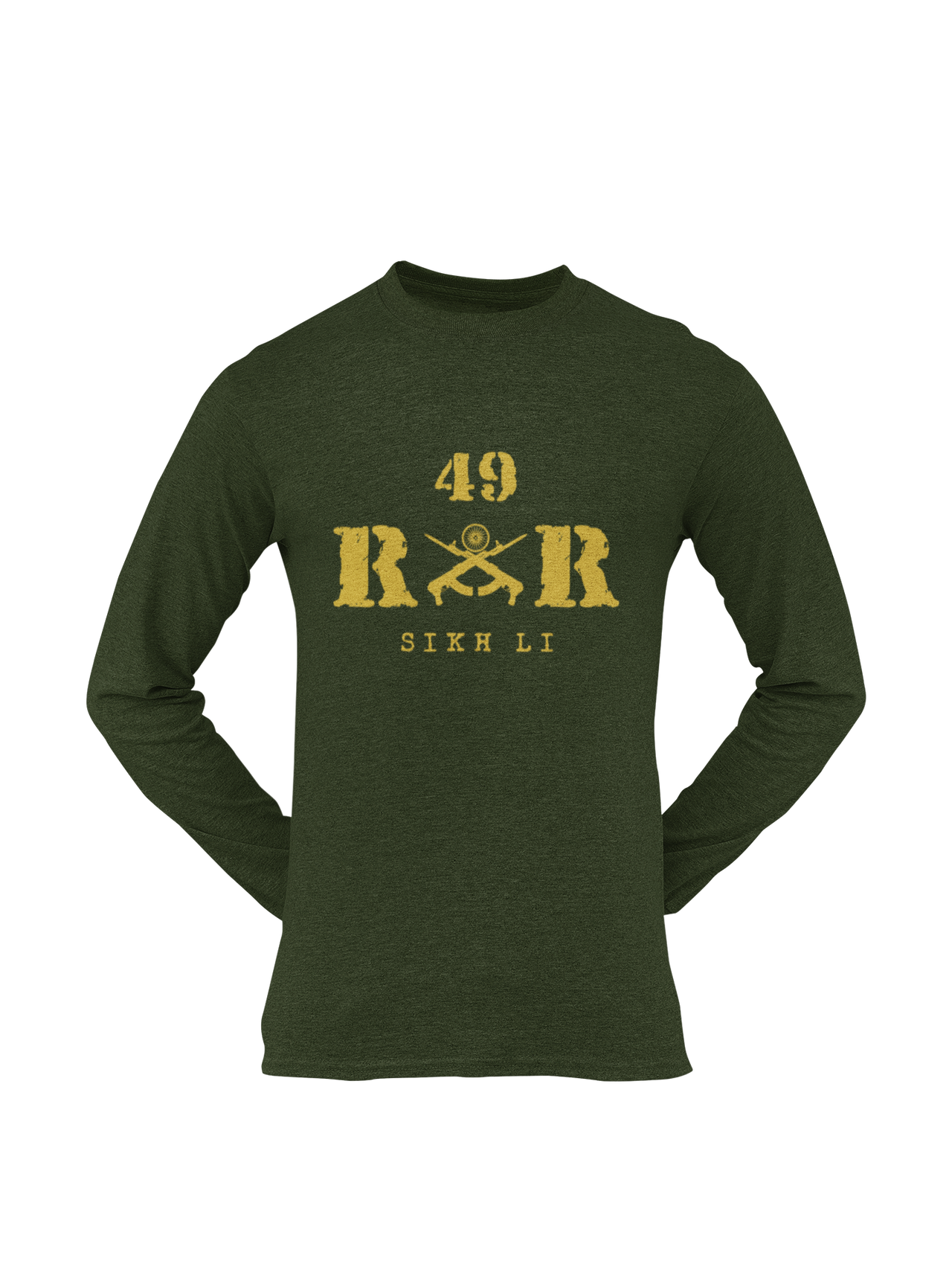 Rashtriya Rifles T-shirt - 49 RR Sikh Li (Men)