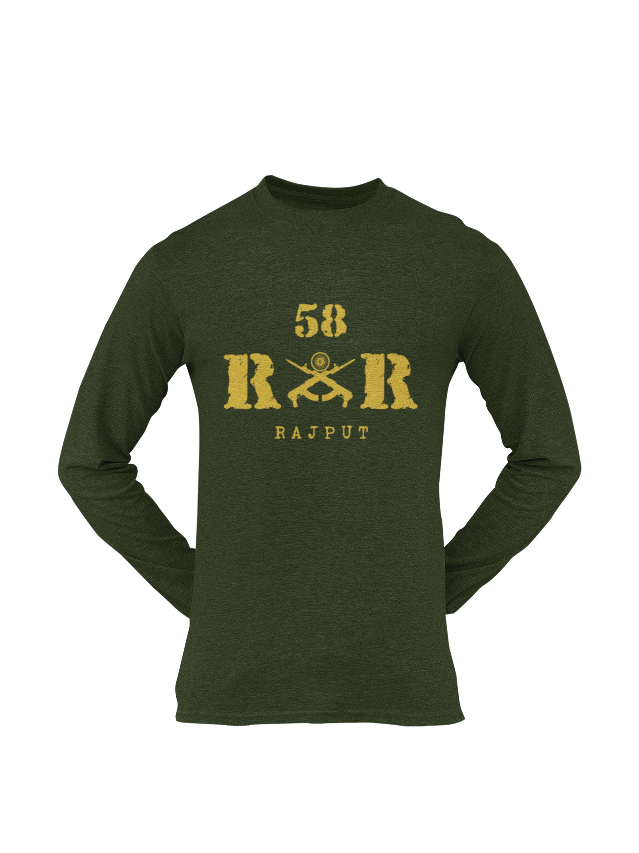 Rashtriya Rifles T-shirt - 58 RR Rajput (Men)