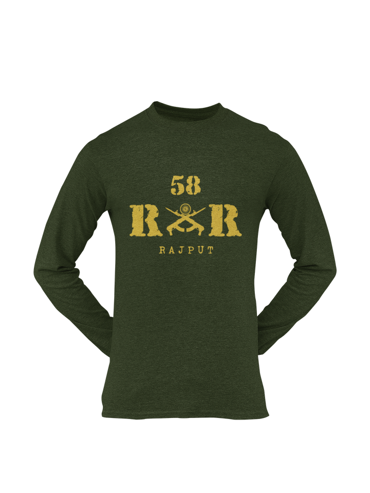 Rashtriya Rifles T-shirt - 58 RR Rajput (Men)
