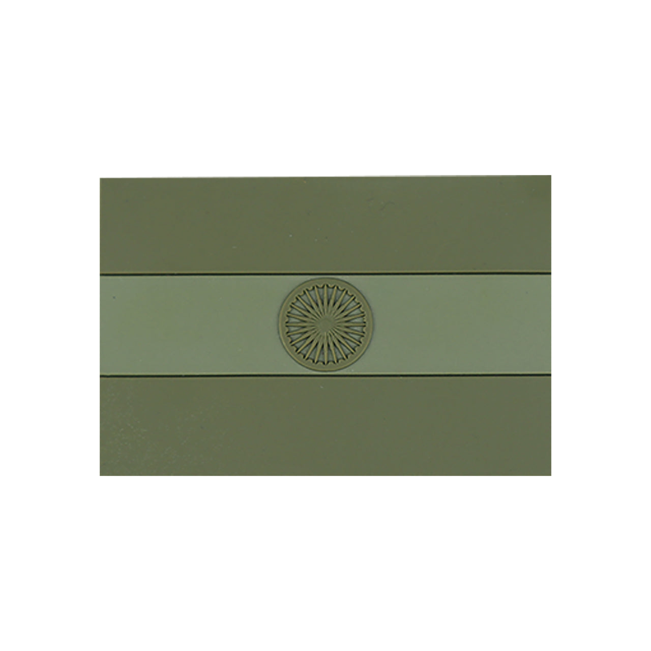 Subdued Indian Silicone Flag Patch