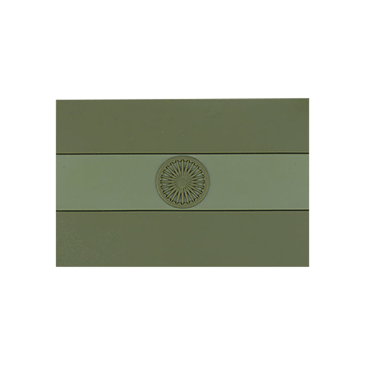 Subdued Indian Silicone Flag Patch