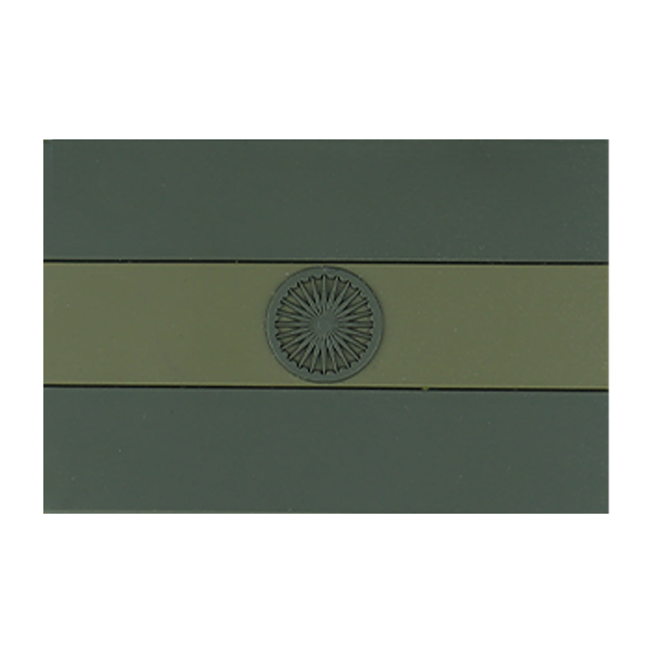 Subdued Indian Silicone Flag Patch