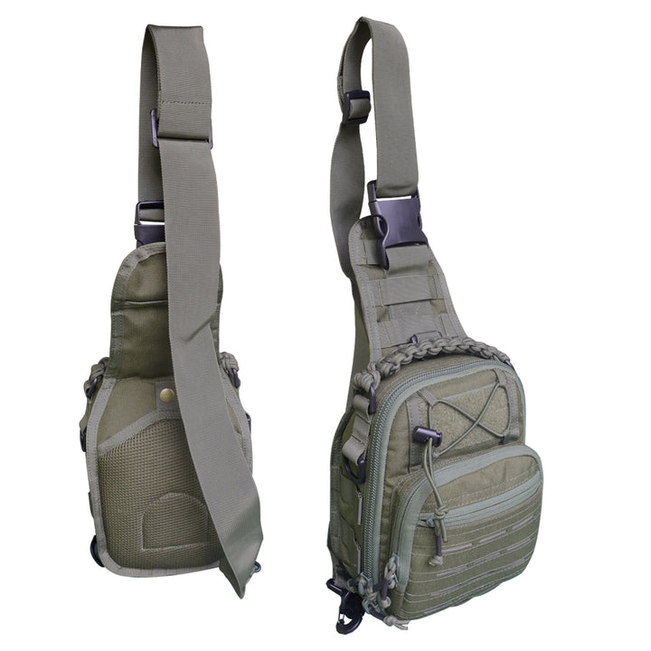 Tactical Lasercut Crossbody Mini Sling Bag