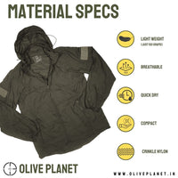 Thumbnail for Tactical Windcheater - Olive Green