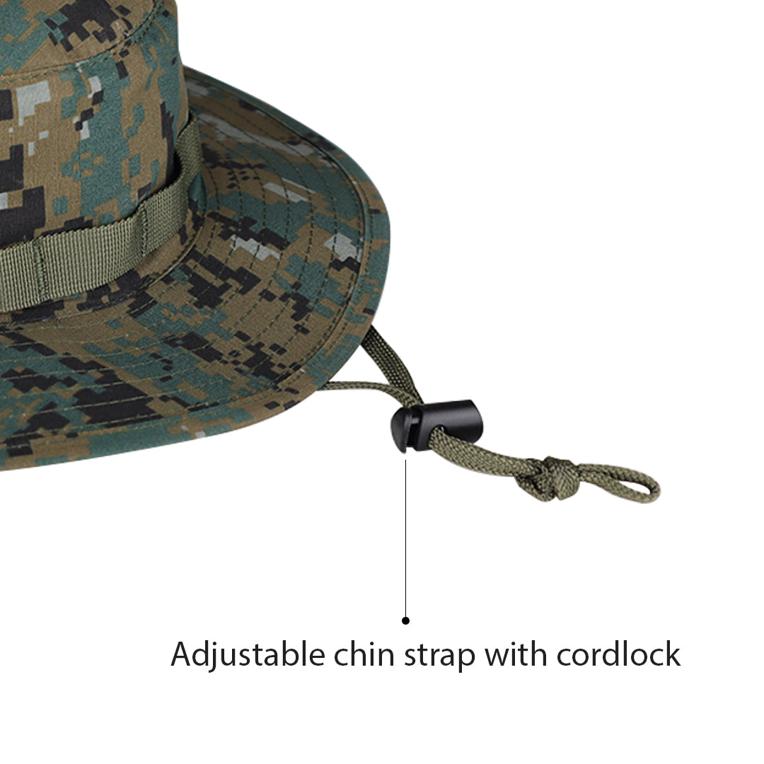 Military Boonie Hat - Woodland Digital Camouflage
