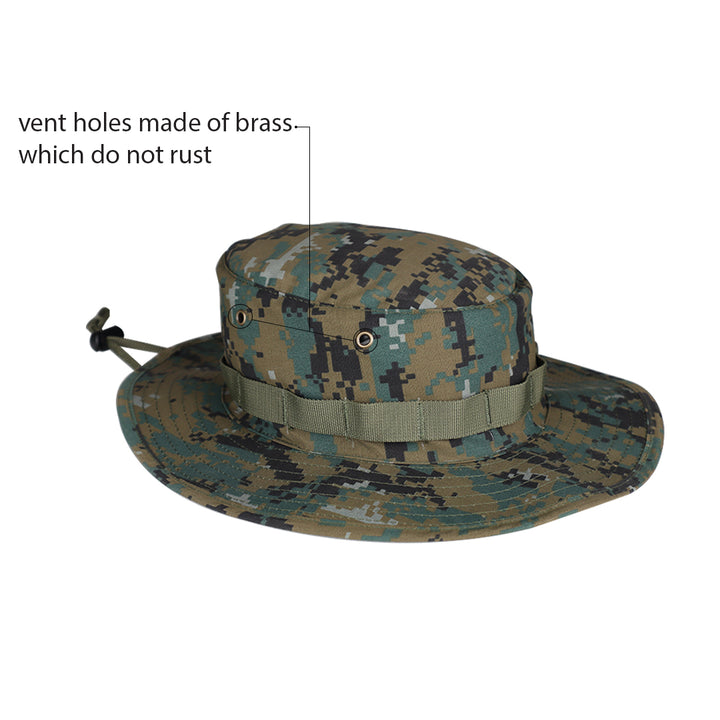 Military Boonie Hat - Woodland Digital Camouflage