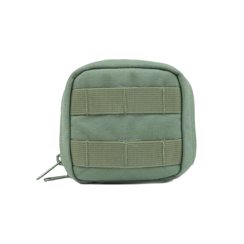 4 Inches Molle Utility Pouch - Olive Green