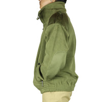 Thumbnail for Cold Weather Army Fleece Jacket - Olive Green