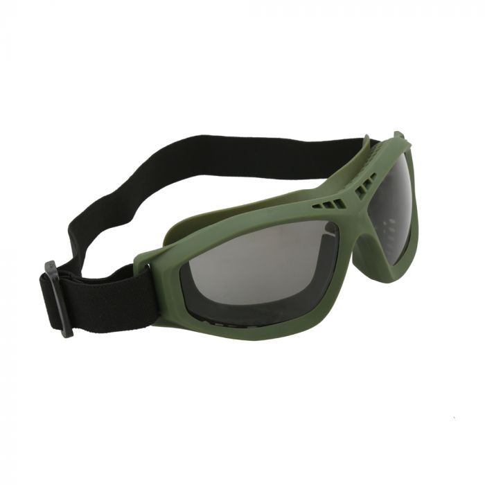 Falcon Tactical Ballistic Goggles - Olive Green