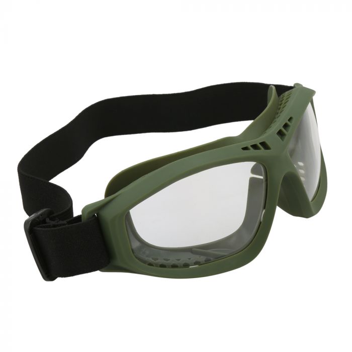 Falcon Tactical Ballistic Goggles - Olive Green