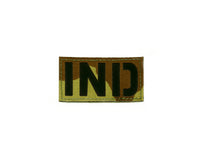 Thumbnail for Lasercut Covert IR Patch-IND-2 x 3.5 Inches