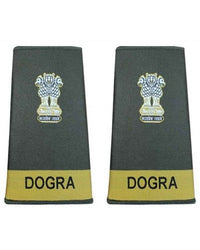 Thumbnail for Indian Army Rank Epaulettes - Dogra Regiment