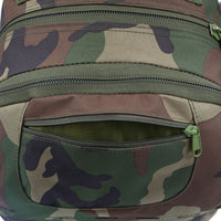 Thumbnail for Laser Cut Molle Small Backpack (Woodland camo)