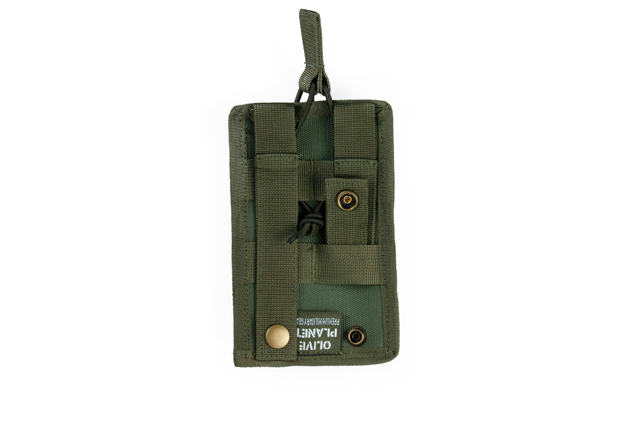 MOLLE Single Magazine Pouch - Open Top - Olive Green