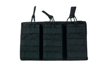 Thumbnail for MOLLE Triple Magazine Pouch - Open Top - Black