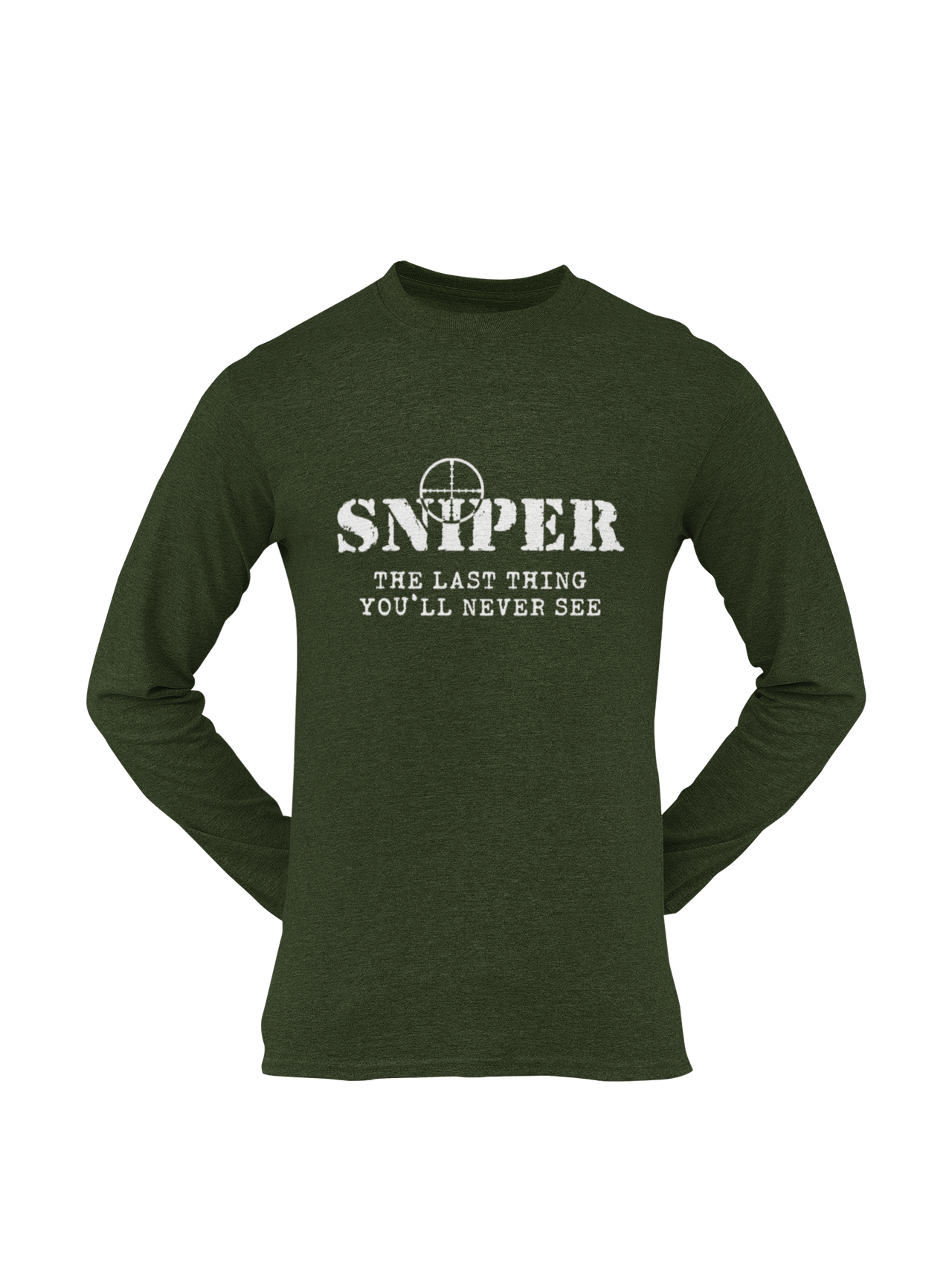 Sniper T-shirt - Sniper, The Last Thing You'll Never See (Men)