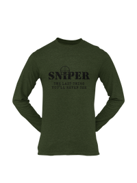 Thumbnail for Sniper T-shirt - Sniper, The Last Thing You'll Never See (Men)