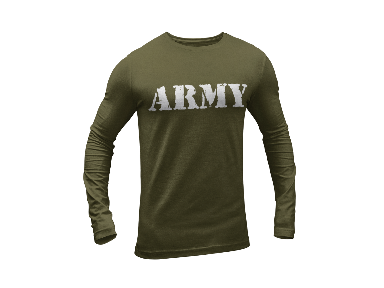 T-Shirt-ARMY-Full Sleeve-Front Print