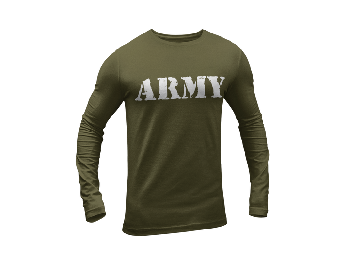 T-Shirt-ARMY-Full Sleeve-Front Print