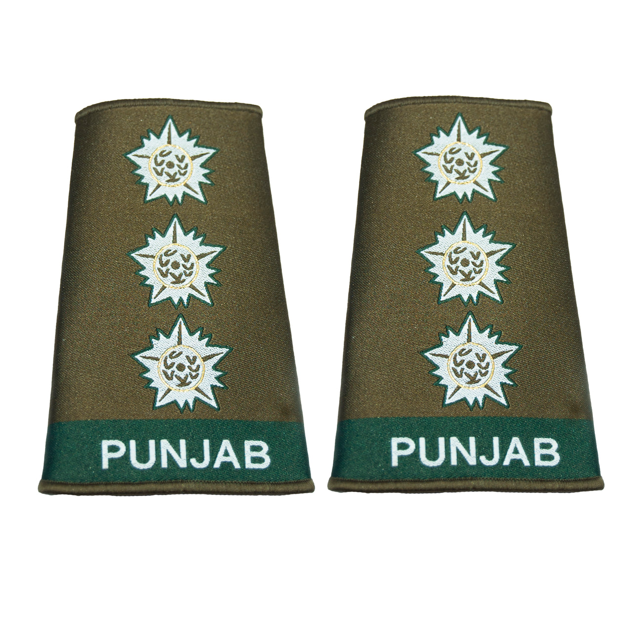Indian Army Rank Epaulettes - Punjab Regiment