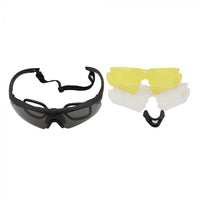 Thumbnail for Raptor Combat Ballistic Eye Shield with Prescription Lens Adapter and 3 Interchangeable Lens