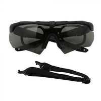 Thumbnail for Raptor Combat Ballistic Eye Shield with Prescription Lens Adapter and 3 Interchangeable Lens